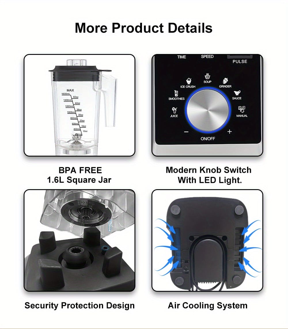 Fully Automatic Timed Blender for Making Smoothies, US