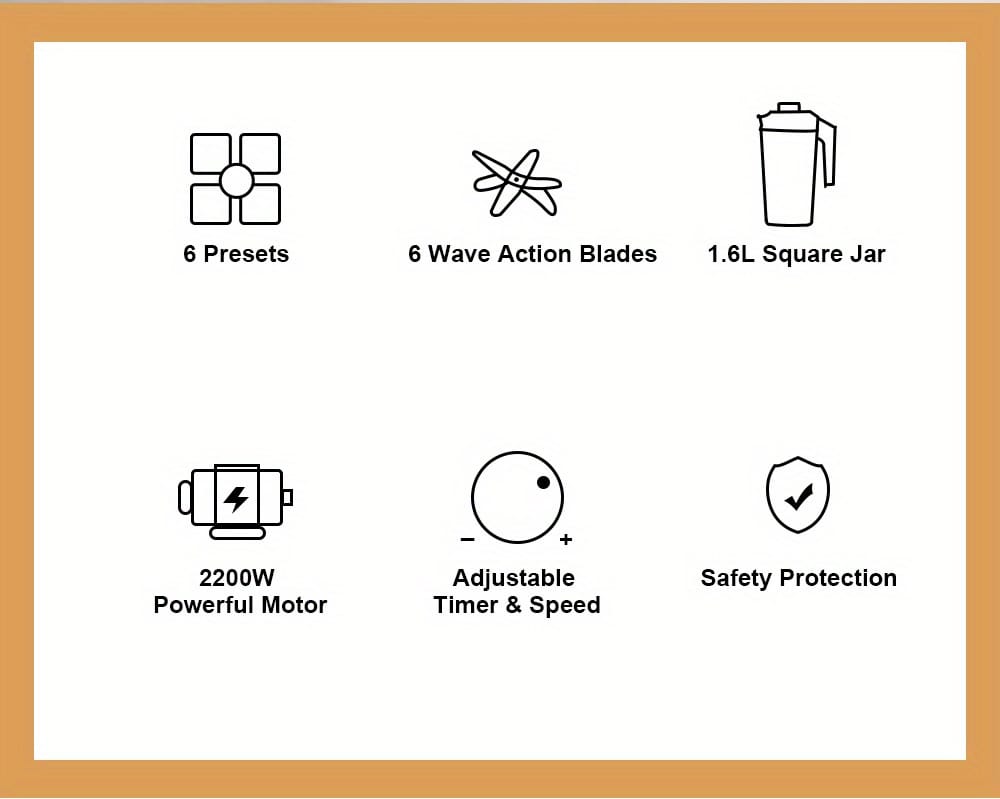 Fully Automatic Timed Blender for Making Smoothies, US