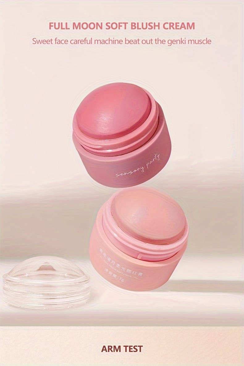 6-Shade Matte Blush Powder - Waterproof, Brightens All Skin Tones, Flawless Finish for a Radiant Look