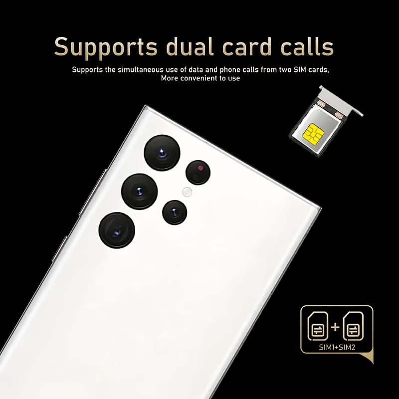 Globally unlocked 6GB+128GB smartphone with Android 12, 6.8-inch display, Dual SIM dual standby, built-in stylus, 5800mAh battery, 16MP+50MP camera, fast charging, lag-free gaming experience, facial recognition unlocking