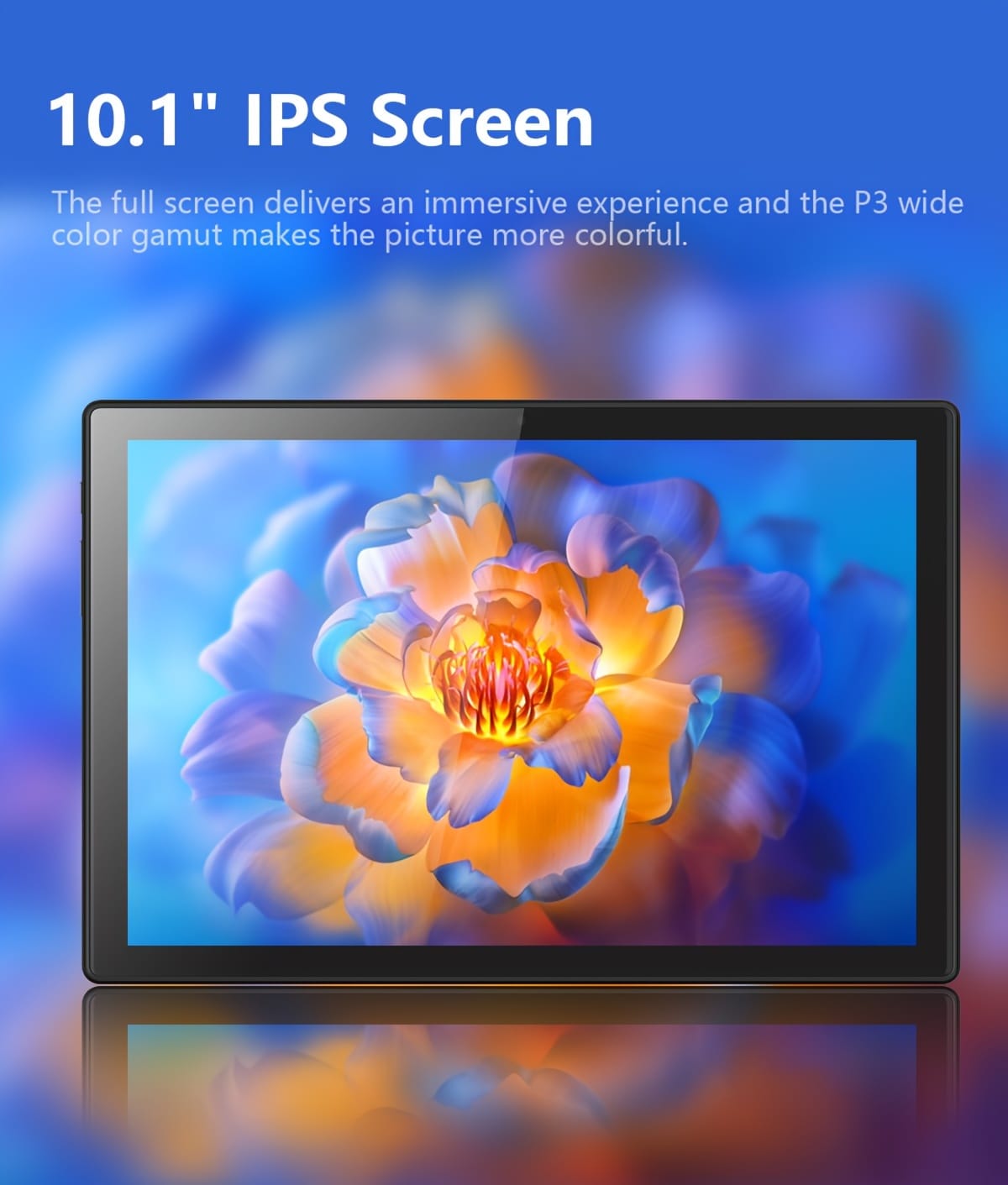 CRELNADER 10.1 Inch Tablet Android 13 Deca Core 6GB(3GB+ 3GB expand)+128GB Rom 2.4G/5G WiFi 5000mAh 1280x800 HD Touch Screen 5MP+13MP DUAL Camera 4G LTE with Case, Mouse, Stylus, Keyboard, 2in 1 Tablet PC