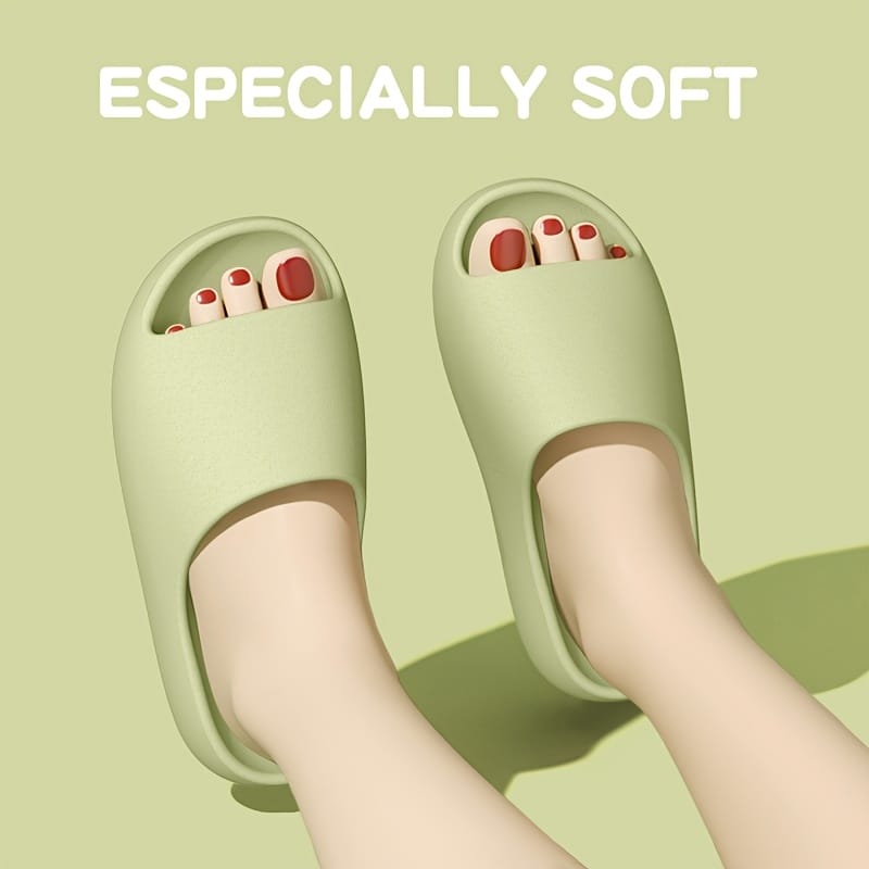 EVA Slides Non-Slip Indoor Sandals for Men and Women, Comfortable Soft Cloud Slippers for Beach, Shower, Outdoor Leisure, Essential for Travel