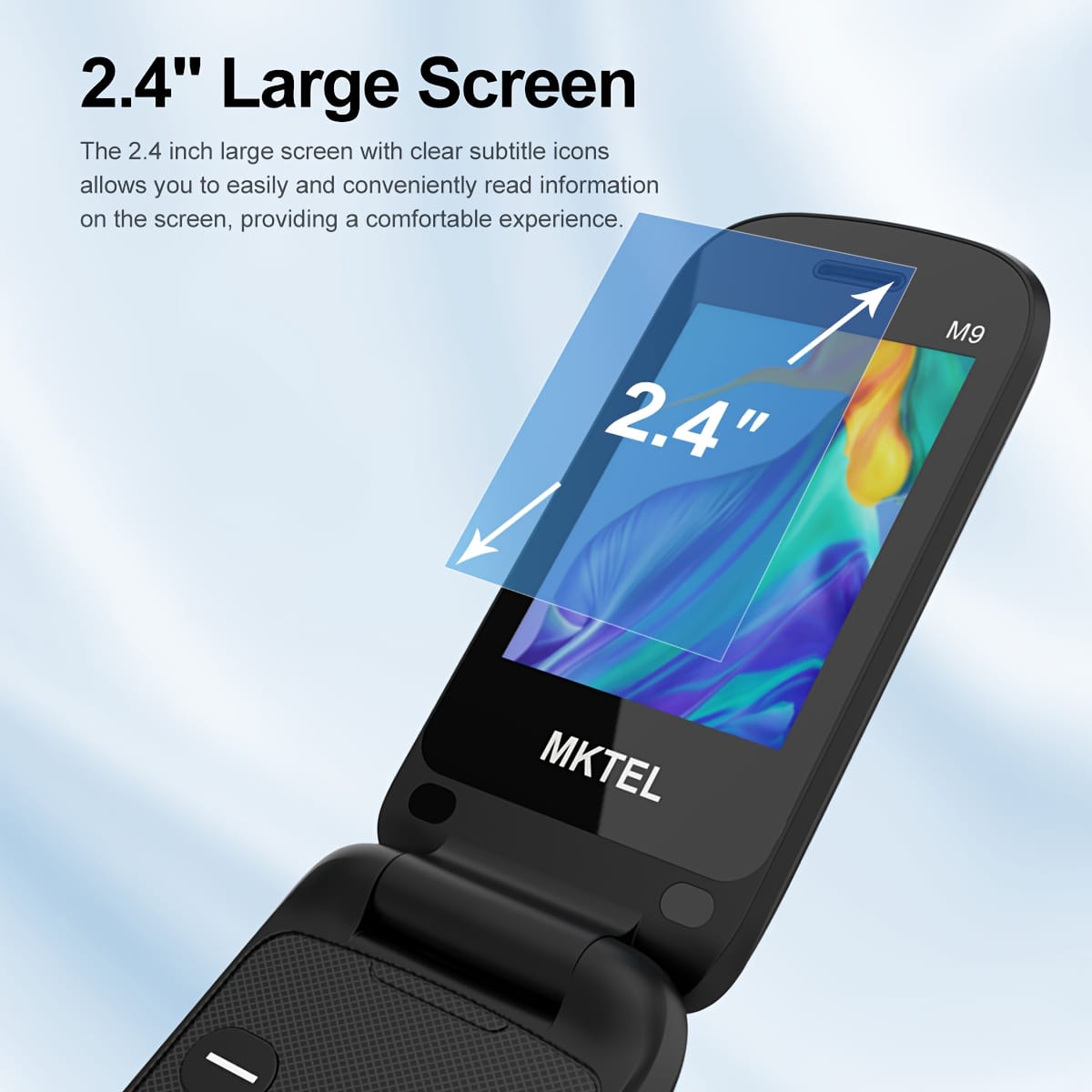 MKTEL M9 Feature Phone with 1.77