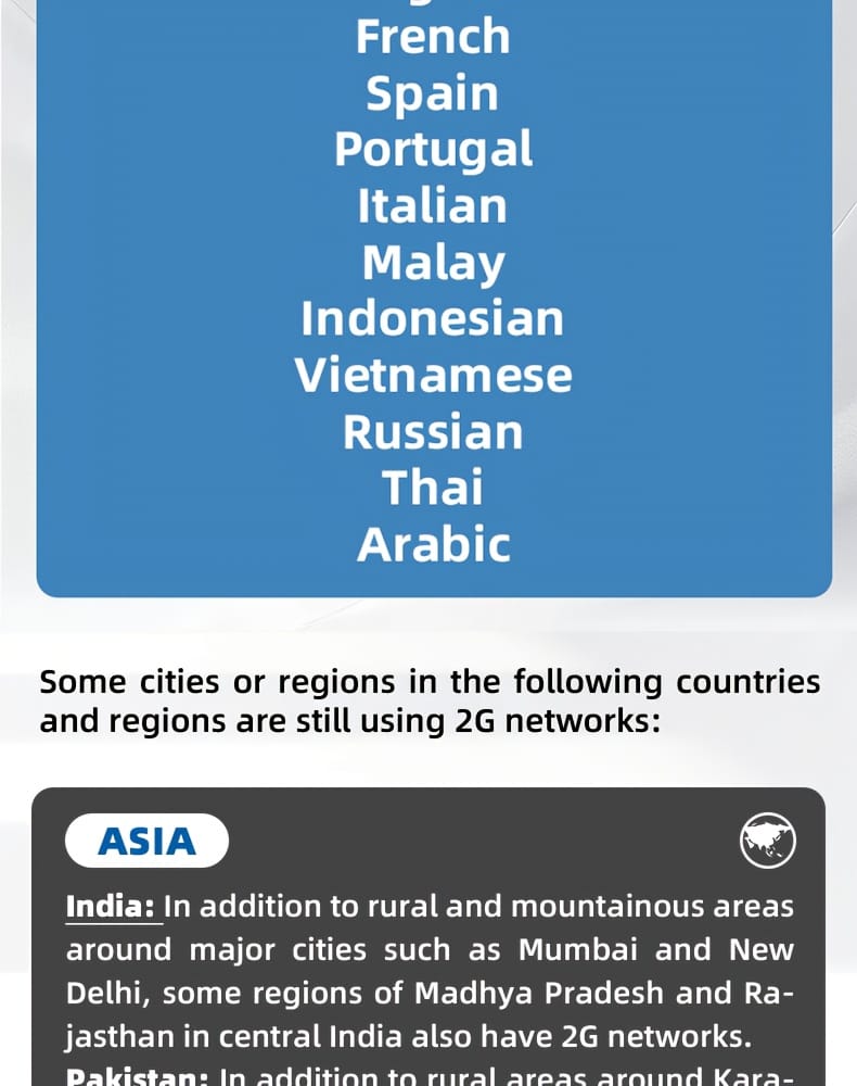The new 2G foldable mobile phone features dual SIM dual standby for calls and text messages, 8-language switching, flashlight function, TF card insertion, portability, and is suitable for travel, school, and as a backup phone