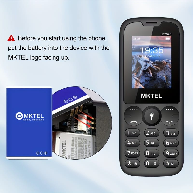 MKTEL M2023 Feature Phone with 1.77