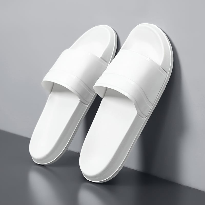 Comfortable 30mm Thick Sole Slippers - Lightweight Quick-Dry Bathroom and Home Shoes with Non-Slip Textured Sole, Cushioned Footbed - Soft EVA Slippers for Men and Women Indoor/Outdoor Use - Easy to Clean Design, Durable Non-Slip, Geometric Pattern, Comfortable Footwear, Unisex Office Workers