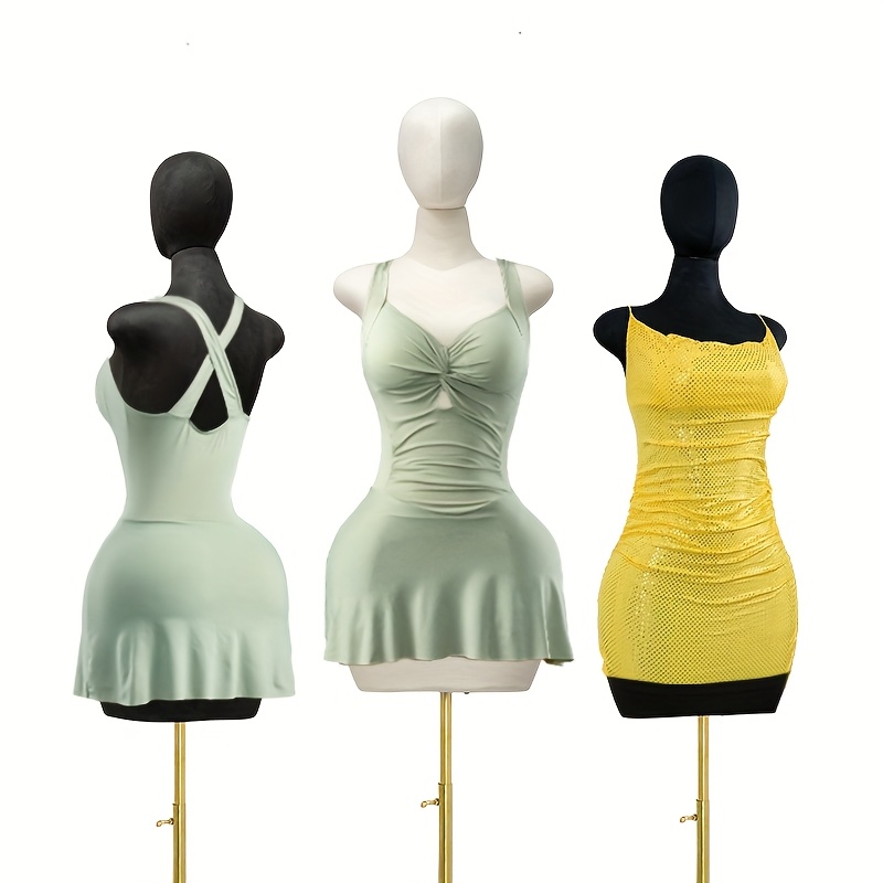 2025 new clothing female mannequin torso skirt underwear display, with head can perform needle dummy, including an adjustable base