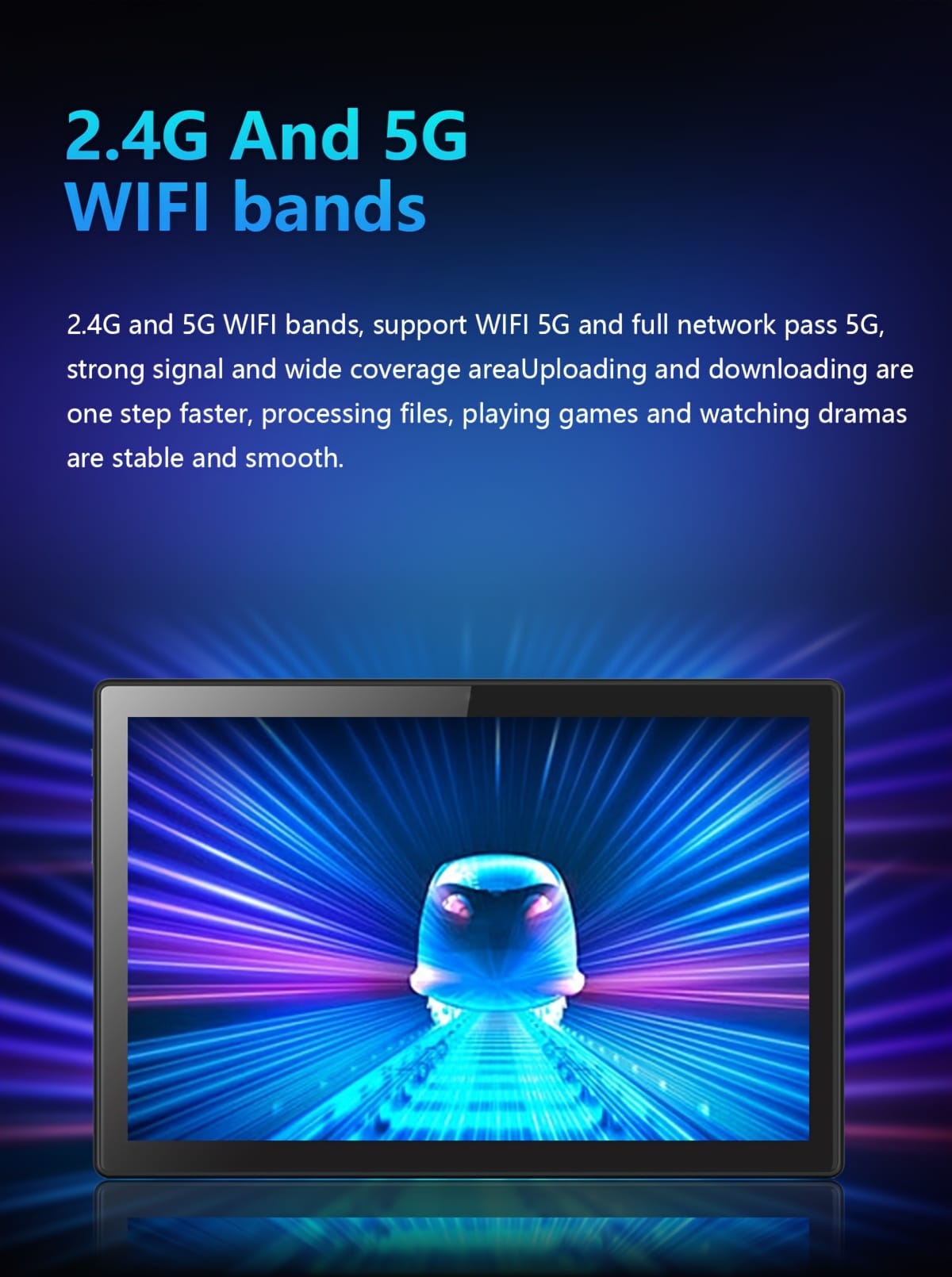 CRELNADER 10.1 Inch Tablet Android 13 Deca Core 6GB(3GB+ 3GB expand)+128GB Rom 2.4G/5G WiFi 5000mAh 1280x800 HD Touch Screen 5MP+13MP DUAL Camera 4G LTE with Case, Mouse, Stylus, Keyboard, 2in 1 Tablet PC