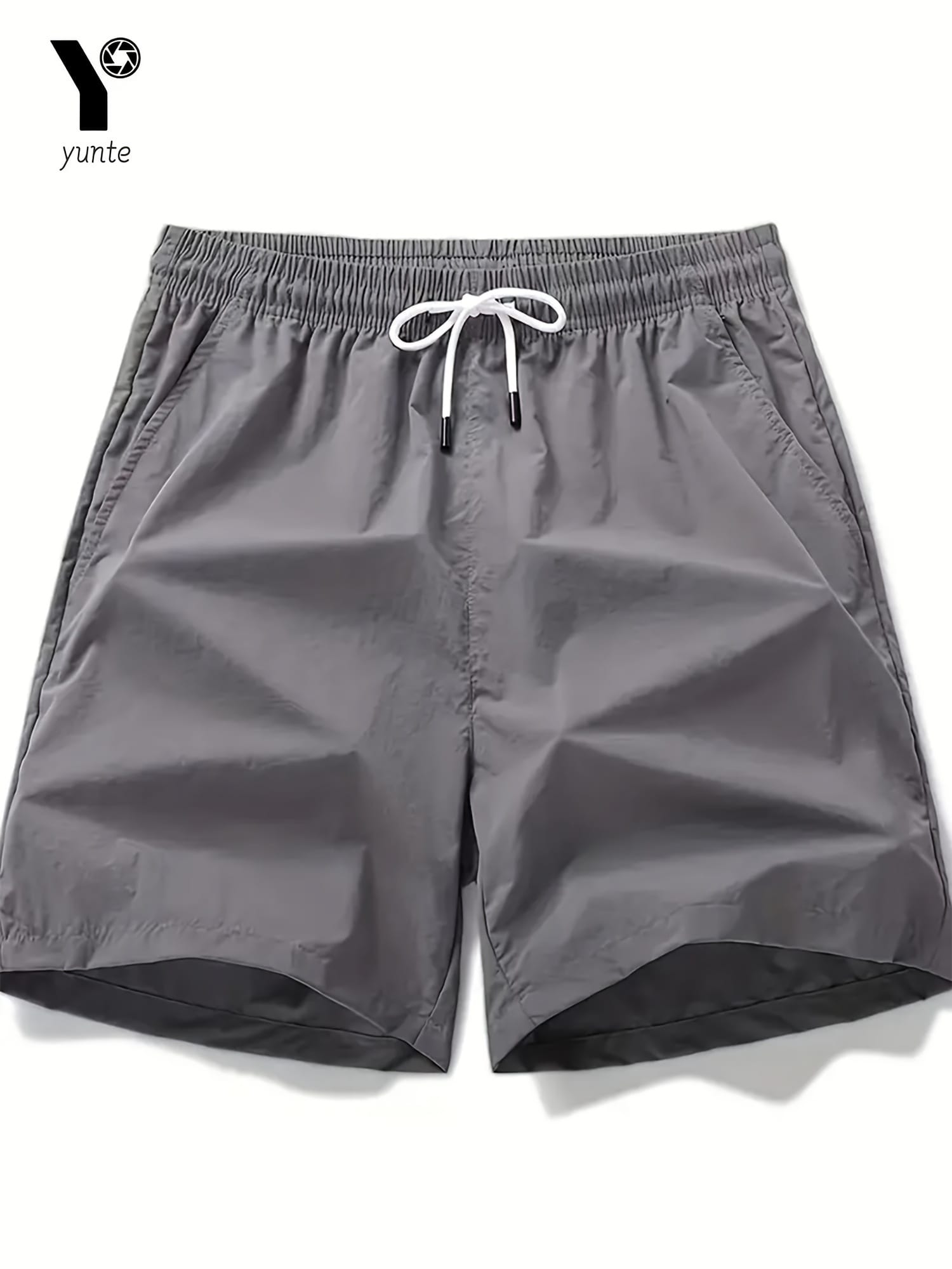 5 Color Pack Black-Gray-Navy-Army Green-Beige Men'S Casual Loose Sports Quick Dry Shorts with Elastic Waistband And Drawstring Fitness Training Shorts Men'S Lightweight Sports Running Shorts with Pockets