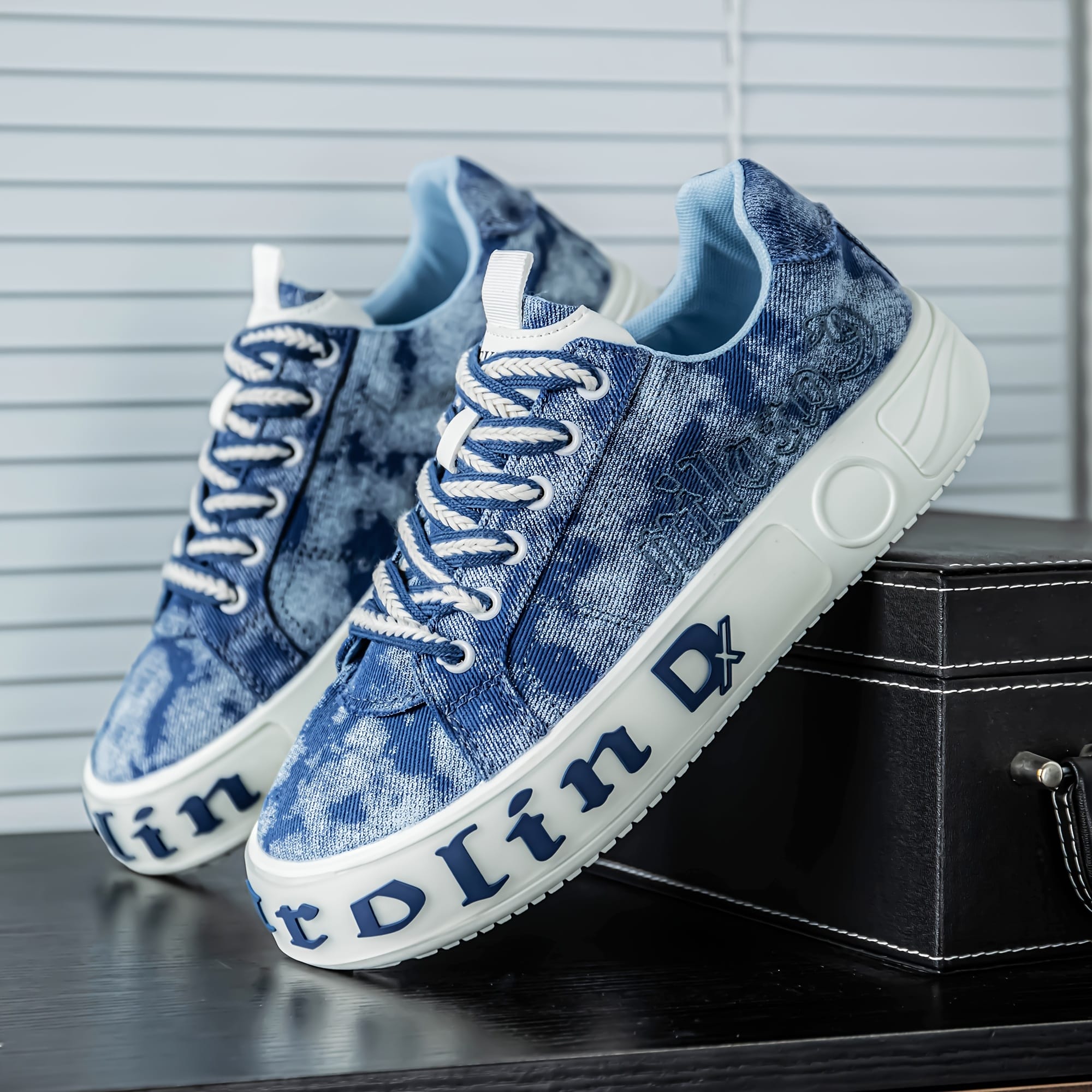 BJ888 Men'S Streetwear Skate Shoes - Low-Top Canvas Sneakers with Breathable Fabric Lining & Durable PVC Sole, Green Camo Design for Casual, Outdoor, Daily Wear, Skateboarding Shoes, Outdoor Footwear, Sporty Look, Fabric Lined Interior