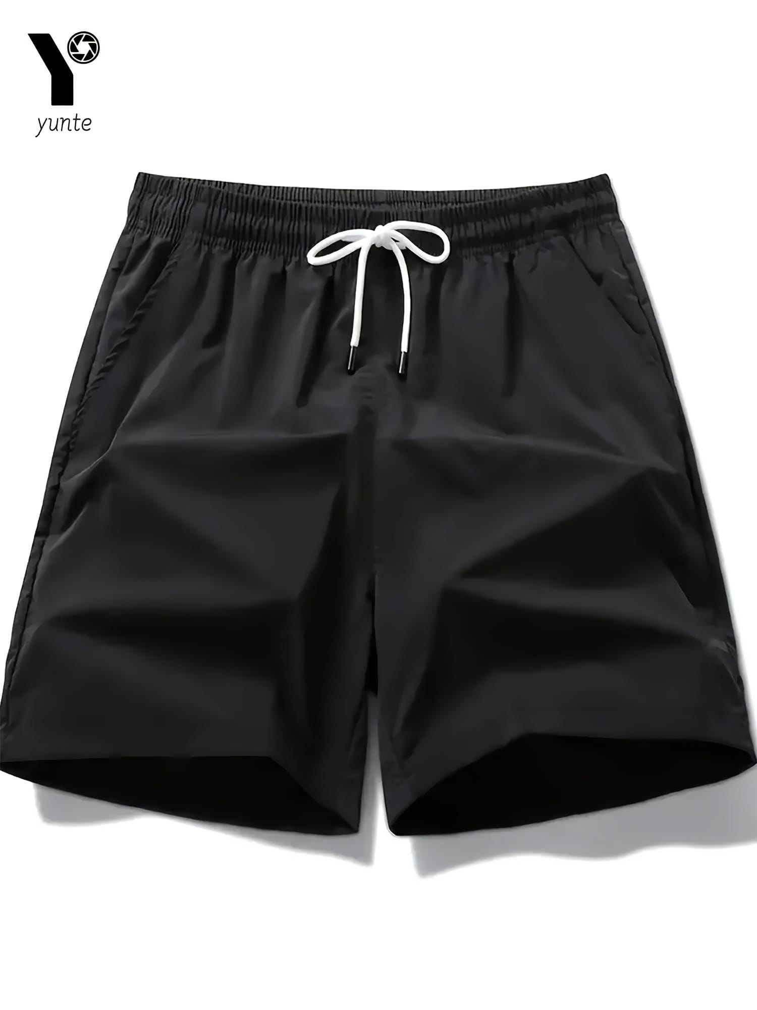 5 Color Pack Black-Gray-Navy-Army Green-Beige Men'S Casual Loose Sports Quick Dry Shorts with Elastic Waistband And Drawstring Fitness Training Shorts Men'S Lightweight Sports Running Shorts with Pockets