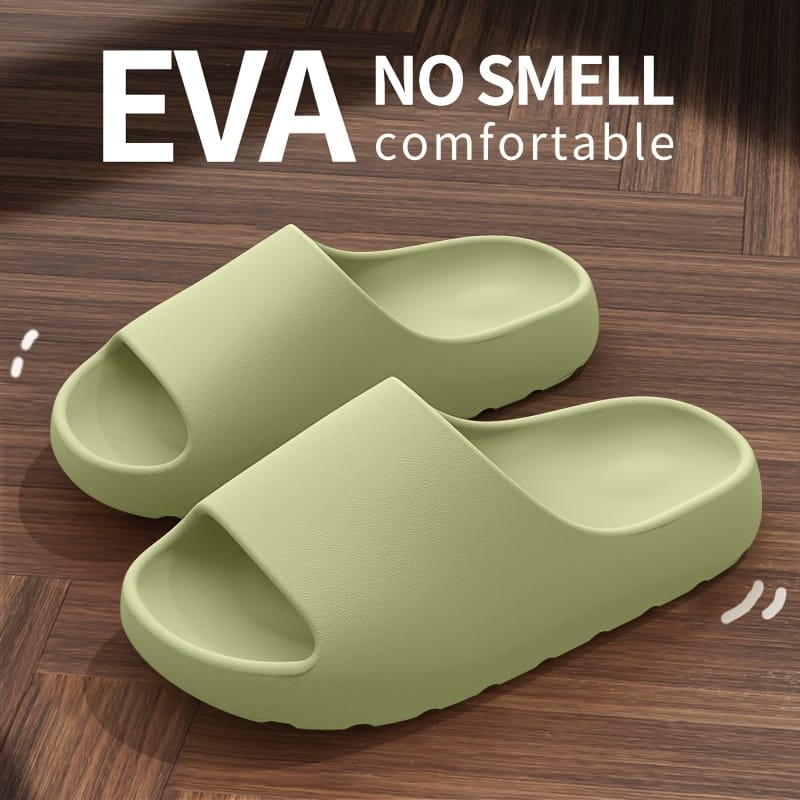 EVA Slides Non-Slip Indoor Sandals for Men and Women, Comfortable Soft Cloud Slippers for Beach, Shower, Outdoor Leisure, Essential for Travel
