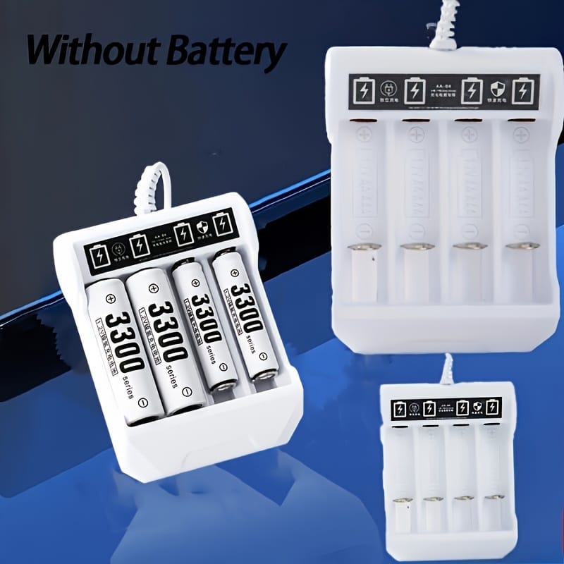 3300mAh USB Battery Pack - High-Capacity 36V Safe Charging, Compact Design for Household Gadgets, Electronics, Toys & Portable Devices