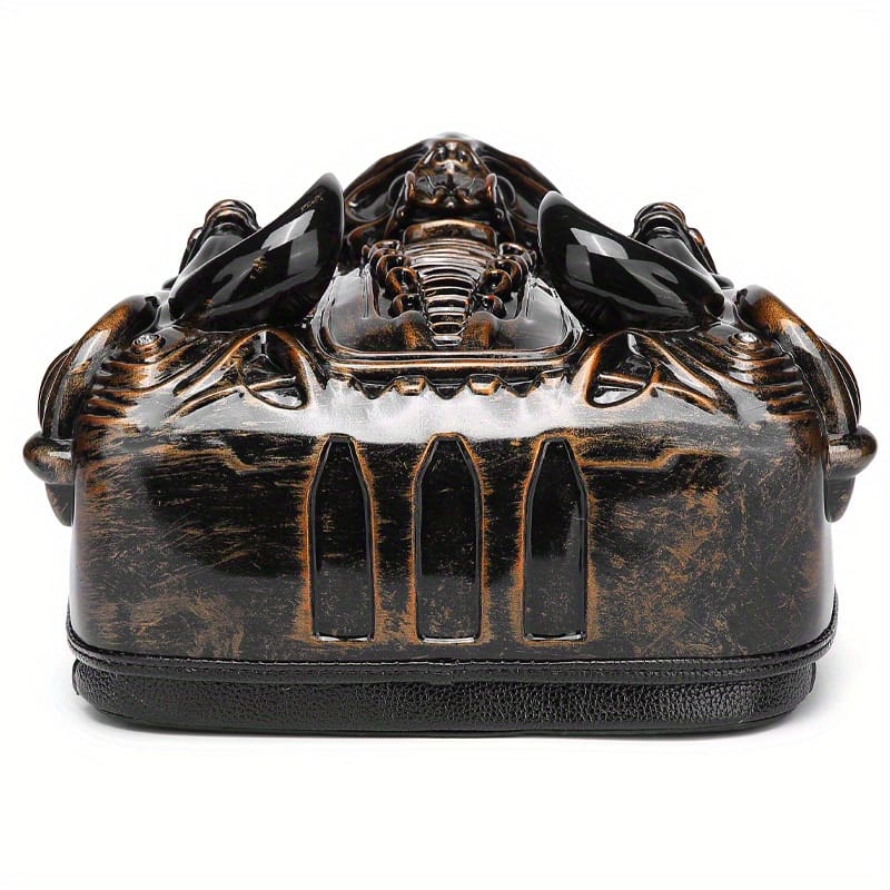 Unique Design Of Creative Personality Backpack, Cyberpunk Shoulder Bag For Both Men And Women.