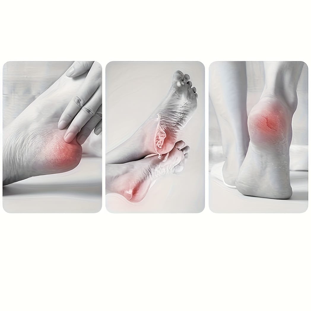 Professional Heavy-Duty Stainless Steel Foot File - Heavy-Grit Nail Scrubber & Remover with Anti-Splash Design, Rust-Resistant Pedicure Tool for Home, Salon, Spa - No Battery Needed, Easy to Clean, Pedicure Tools for Feet, Sleek Design, Longlasting Material, Salon Professionals