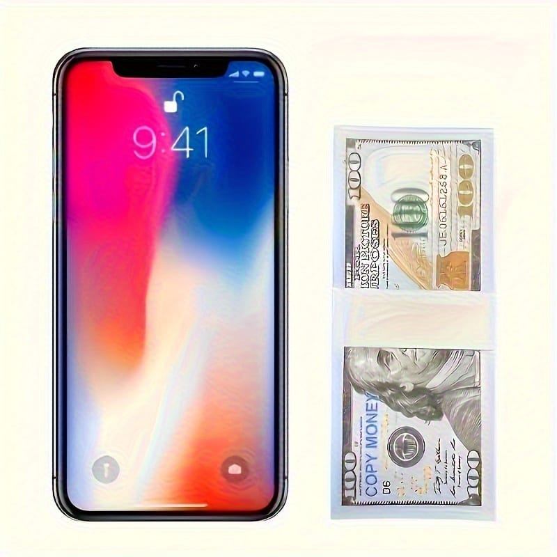 100/500/1000pcs Realistic $100 Bill Prop Set - Perfect for Parties, Weddings, TV And Music Videos | Ideal for Photography, Bar And KTV Decorations, Party Props | Durable Paper Material, Featherless Replica for Halloween, Christmas Event & Party Supplies