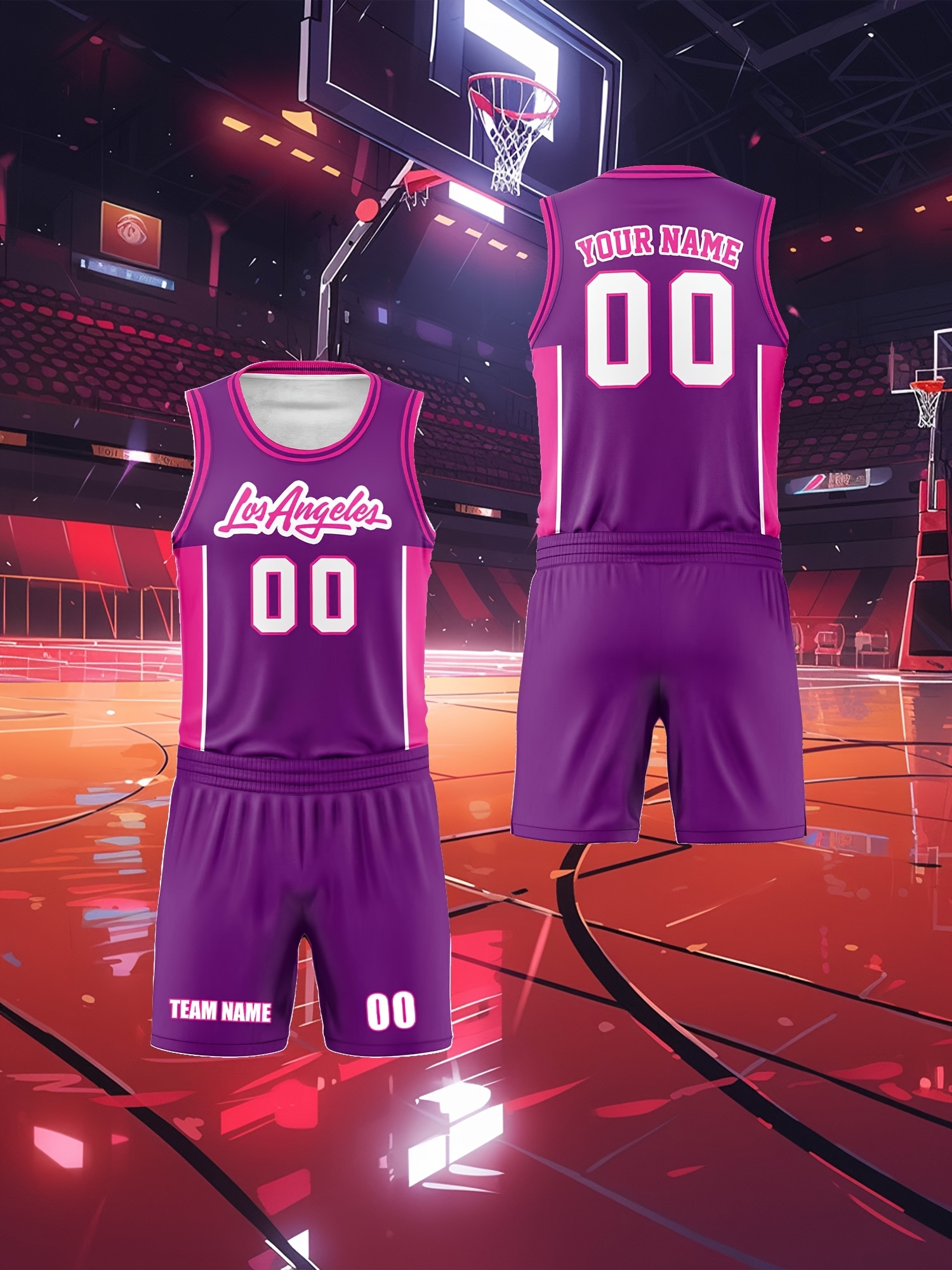 2025 Basketball vest sports suit Men's customized name and number adult jersey new student competition team training sports uniforms comfortable breathable heat dissipation quick-drying perspiration two-piece top and bottom