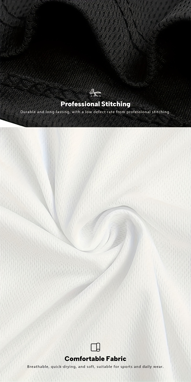 10-Pack Men's Basic Mesh Fitness T-Shirts-Quick-Dry Sports Short Sleeve Tops, ideal for daily casual wear and workout sessions. Features breathable moisture-wicking fabric for ultimate comfort. Makes an excellent gift choice.