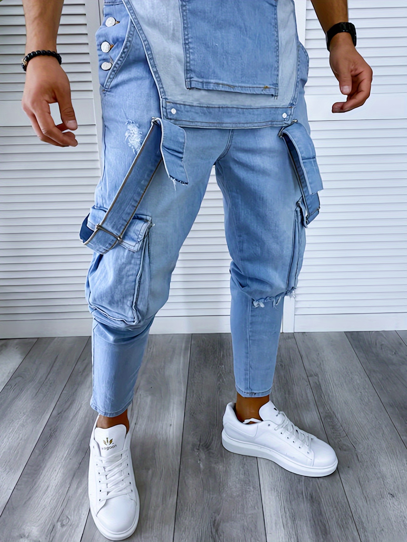 Men's Skinny Jeans Pants - Stretch denim with Adjustable fit, Formal to Casual Outfits - Machine Washable Jeans for Everyday & Special Occasions - All-Season Men's Pants