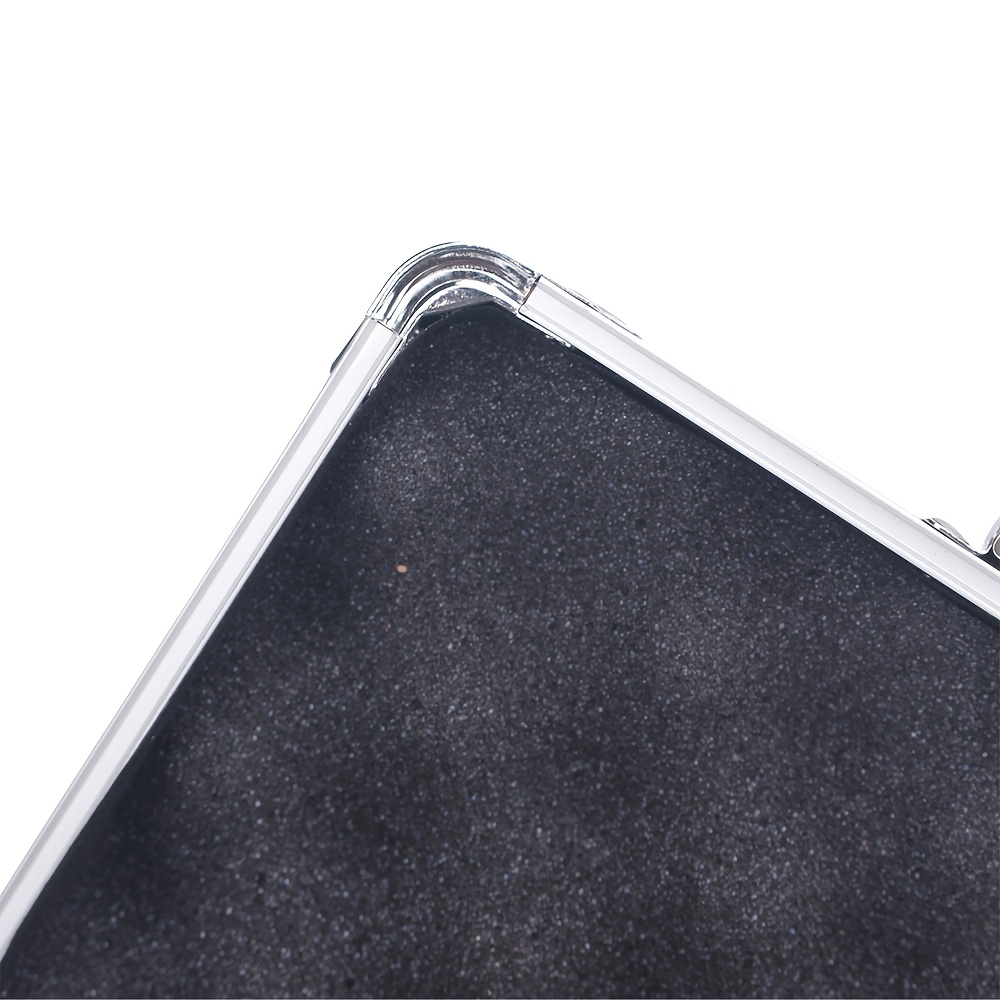 Aluminum Equipment Box In Toolbox Design, Portable And Spacious Mechanical Toolbox, Hard Case Measuring 58x32x8.5cm In A Rectangular Shape.