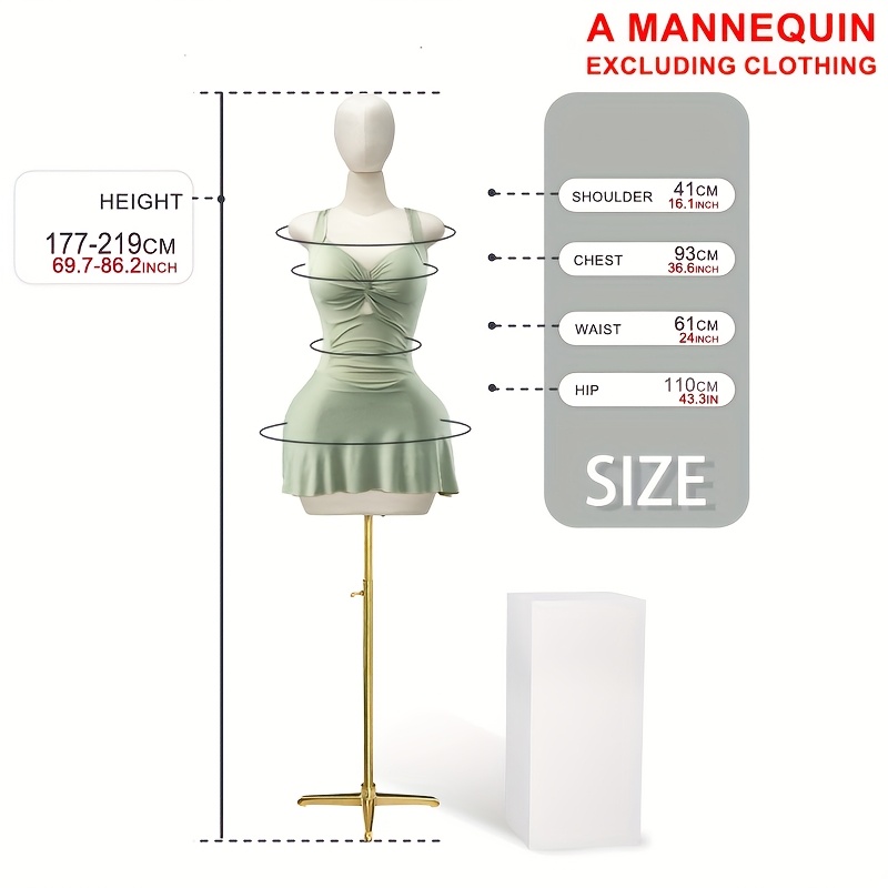 2025 new clothing female mannequin torso skirt underwear display, with head can perform needle dummy, including an adjustable base