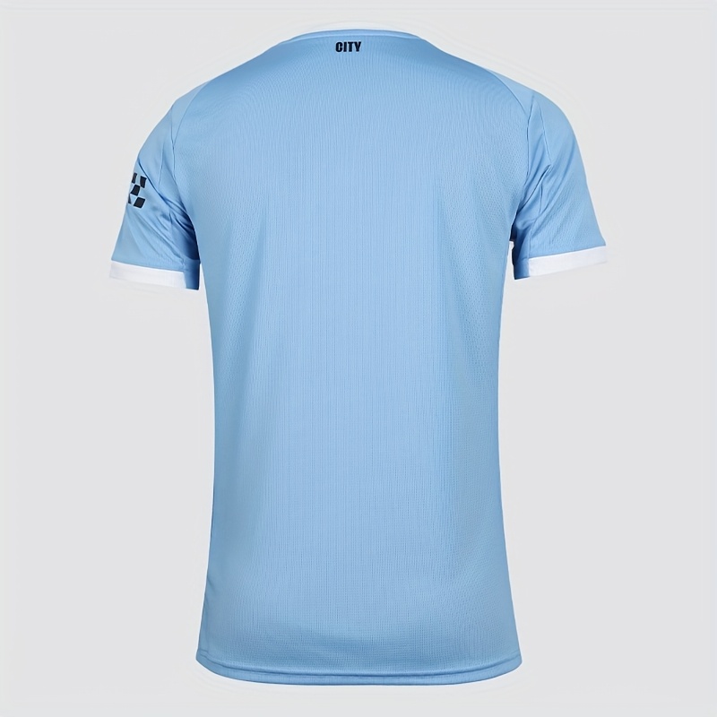 PUMA MCFC Home Jersey Replica 25-26 Season Manchester City Home Fan Version Short Sleeve Match Shirt 780338 01