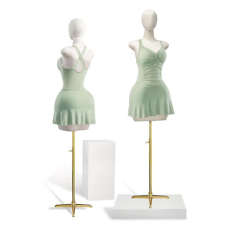 2025 new clothing female mannequin torso skirt underwear display, with head can perform needle dummy, including an adjustable base