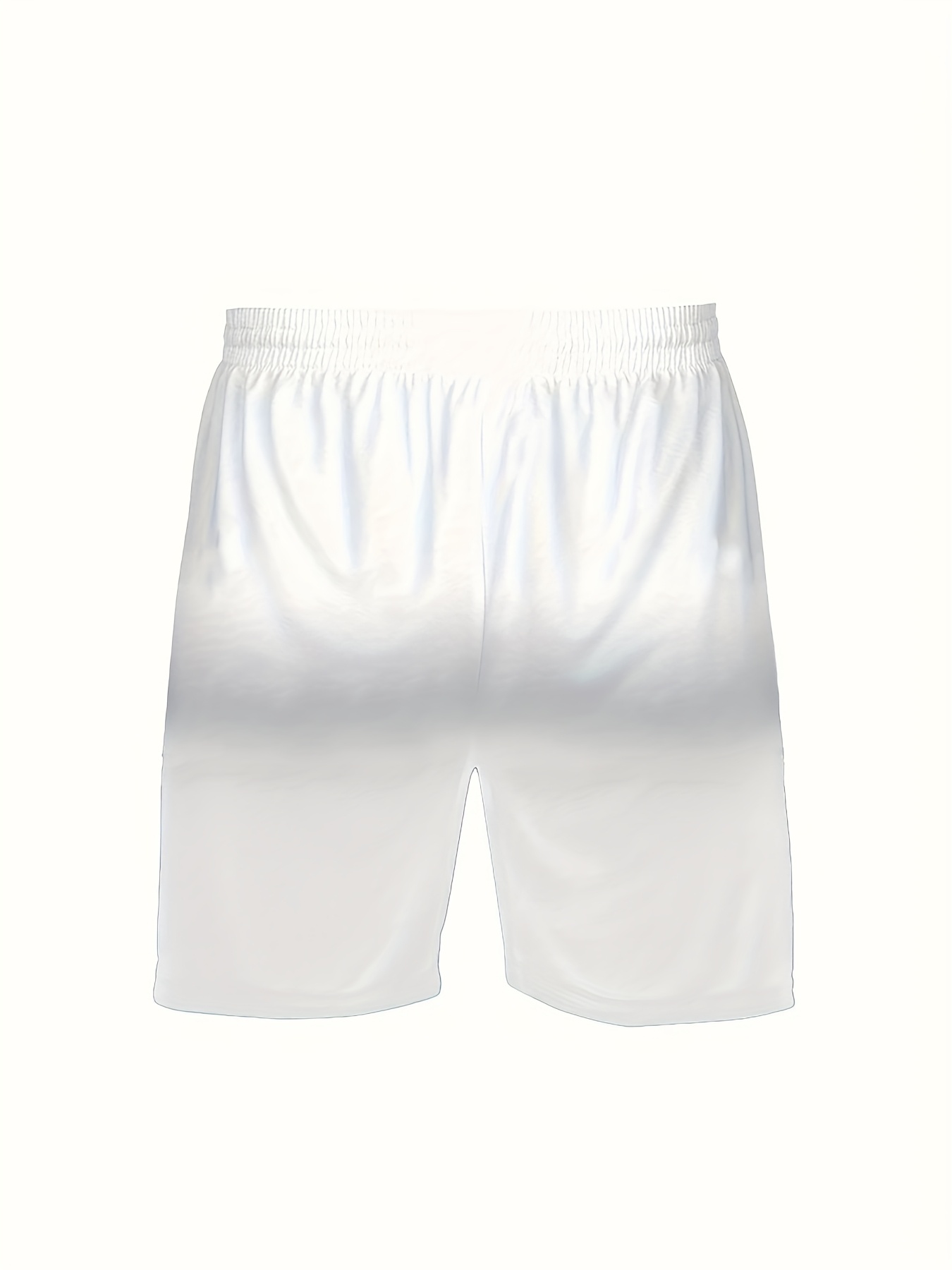 Lightweight, Men's Athletic T-Shirt and Shorts Set - Polyester, Sporty Style, Round Neck, Regular Fit, Machine Washable, Digital Print with Lion and Cross Motif, Ideal for Sports and Casual Wear