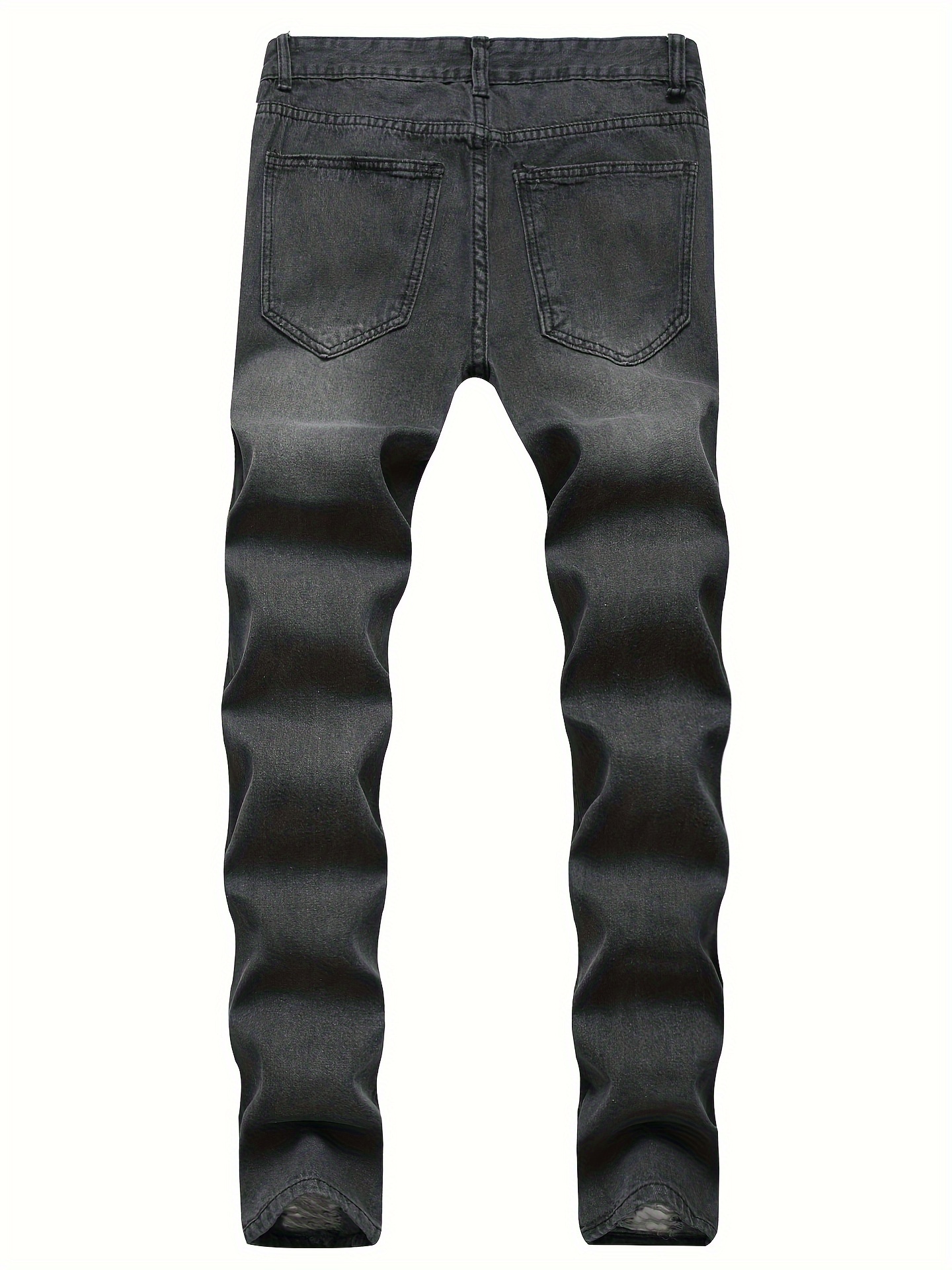 Men's Skinny Jeans - Slim Fit Stretch Jeans, Machine Washable Non-See-Through Jeans for Everyday & Formal Outfits - All-Season Skinny Pants for Men, Versatile Clothing, Trendy Denim