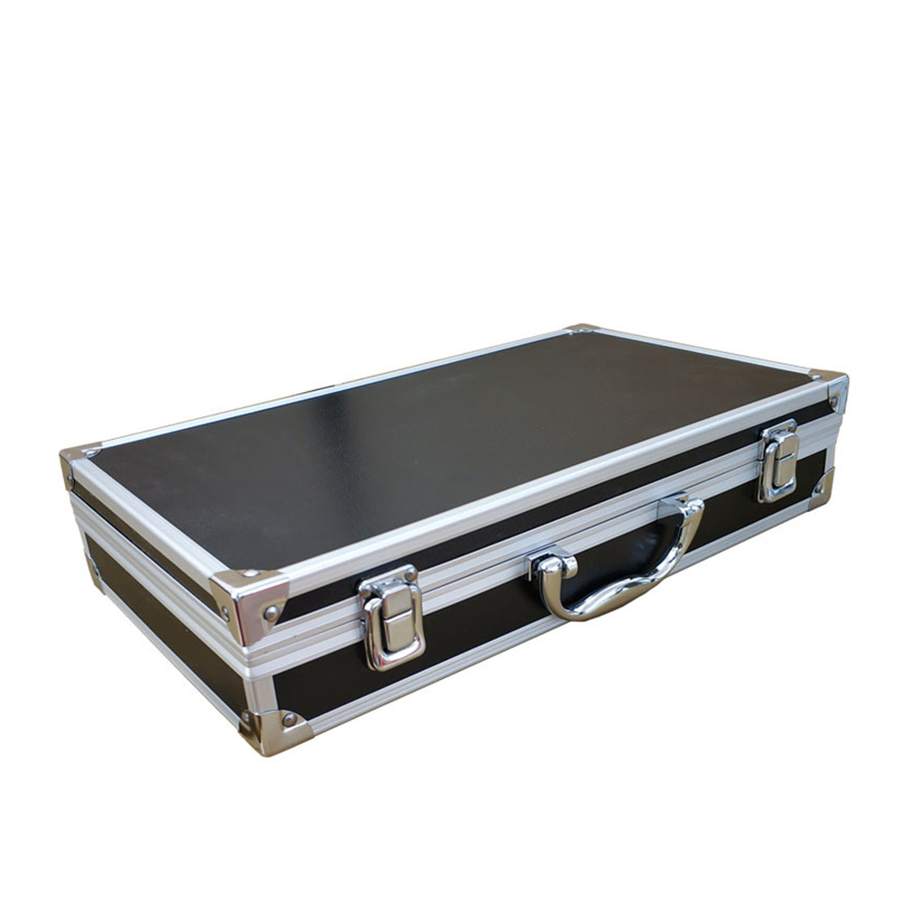 Heavy-Duty Aluminum Toolbox with Secure Latches - Compact Portable Storage Case for Home, Garage, Workshop, or Office - Durable Organizer for Tools, Documents, and Small Items - Ideal for Professionals and DIY Enthusiasts, Tool Organizer Storage, Professional Appearance, Sturdy Construction, Document Briefcase, Sleek Design, Highquality Build, Home Organizers, Workshop Organization, Modern Organizer, Reinforced Construction
