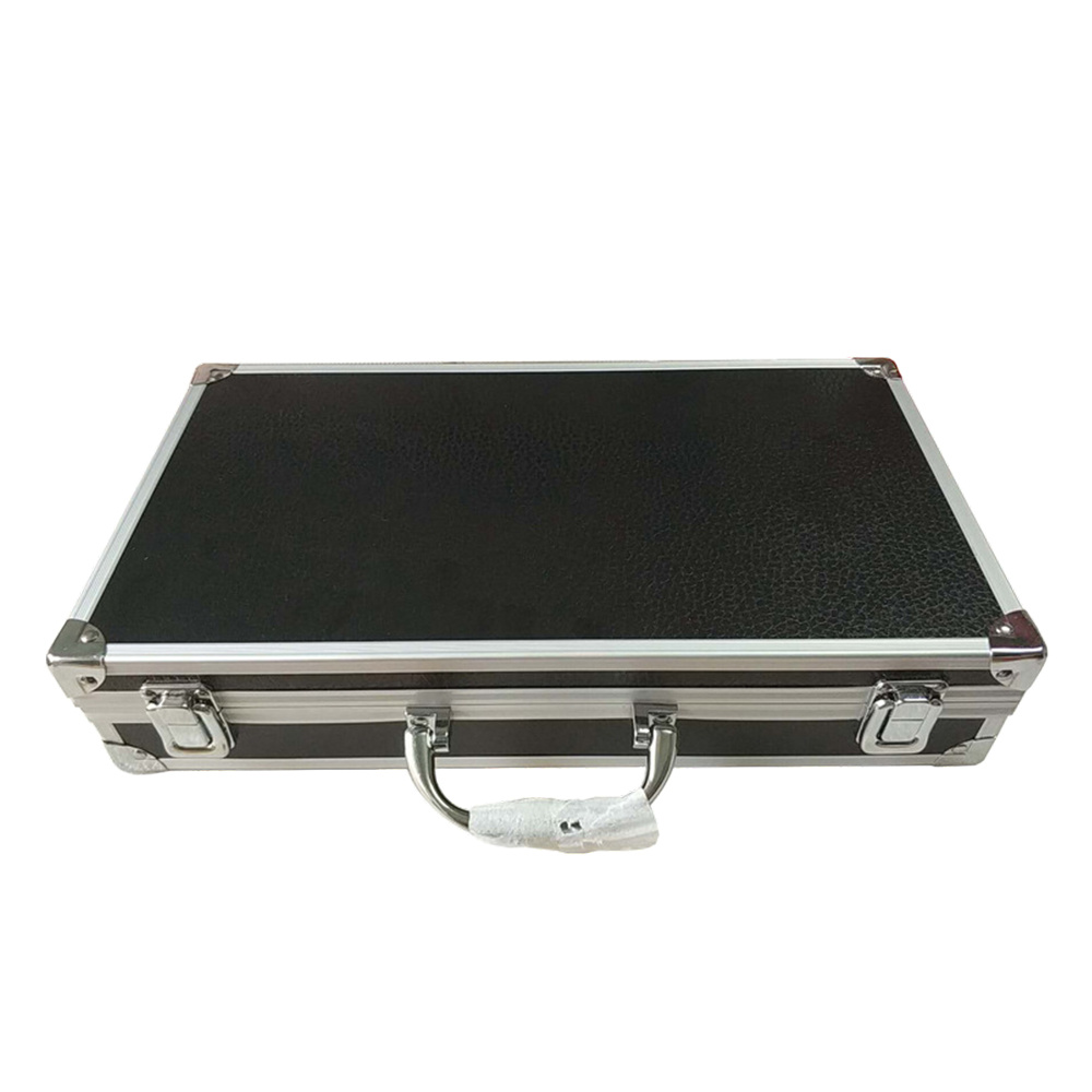 Heavy-Duty Aluminum Toolbox with Secure Latches - Compact Portable Storage Case for Home, Garage, Workshop, or Office - Durable Organizer for Tools, Documents, and Small Items - Ideal for Professionals and DIY Enthusiasts, Tool Organizer Storage, Professional Appearance, Sturdy Construction, Document Briefcase, Sleek Design, Highquality Build, Home Organizers, Workshop Organization, Modern Organizer, Reinforced Construction