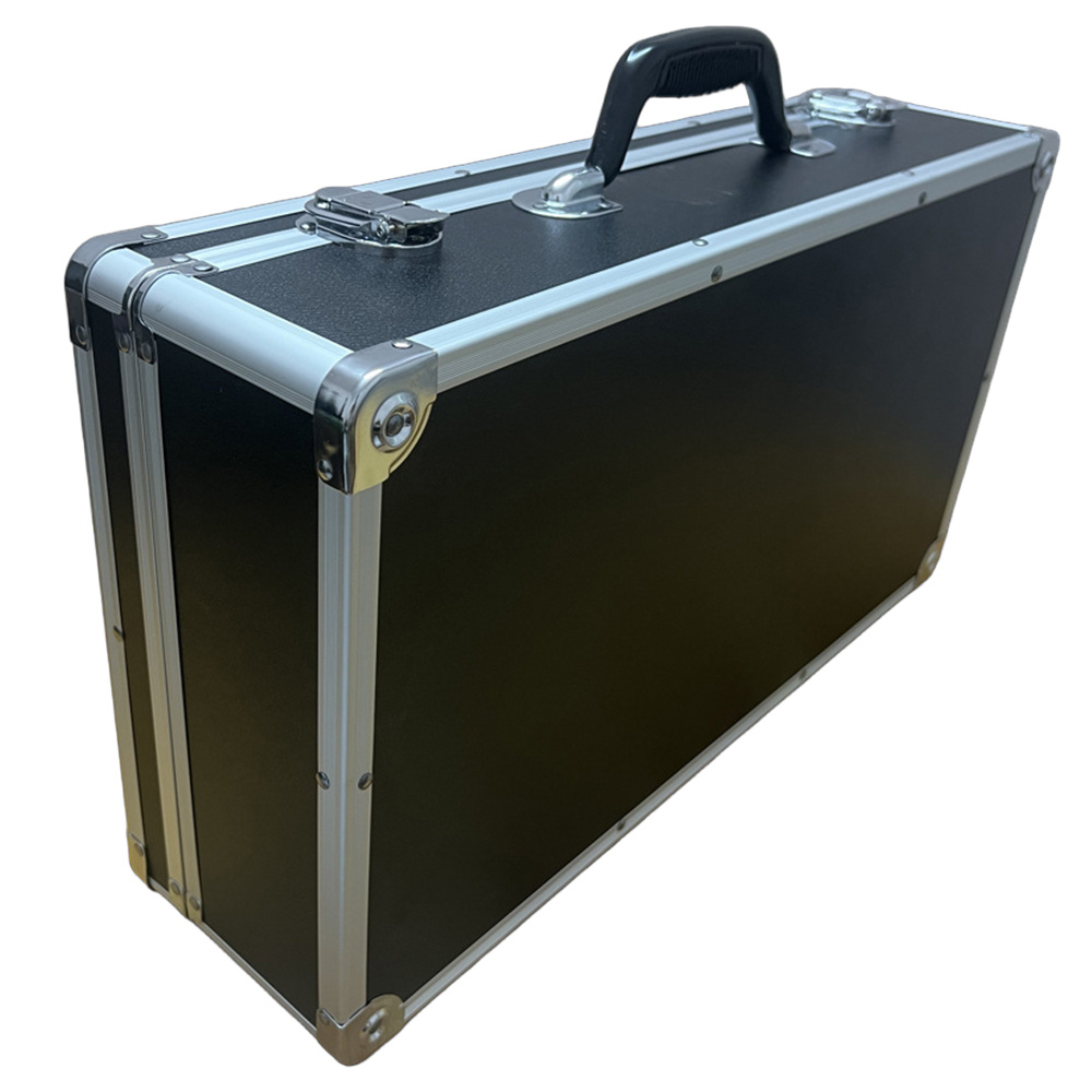 Heavy-Duty Toolbox with Sturdy Aluminum Alloy Frame - Multi-Functional Organizer for Home Maintenance, Document Storage & Hardware Organization, Durable Plastic Construction, Portable Design for Easy Transport, Toolbox for Home, Document Storage Case, Sleek Metallic Finish, Robust Construction