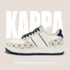 Kappa 2024 New Casual Sneakers For Women Versatile Fashion Thick-soled Sports White Shoes Classic Luxury Brand Women's Sneakers