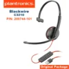 POLY Plantronics Blackwire C3210 USB-A Headset, On-Ear Mono Headset, Wired PN: 209744-101 C3200 Series
