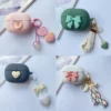 For Redmi Buds 6 Lite / 6 Play / 6Active Case Cute Flower Silicone Headset Cover With Keychain Accessory BoxRedmi Buds 6 Play