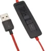 POLY Plantronics Blackwire C3210 USB-A Headset, On-Ear Mono Headset, Wired PN: 209744-101 C3200 Series
