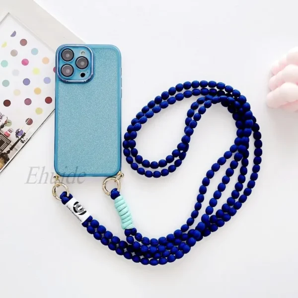 kf-Sca7e2e1caf6e4357a2418ec3426dfbc2X Case For Xiaomi Redmi Note 13 Pro Plus 12 13C 14C 12C Mi 14T 13T 12T 11T Glitter Neck Crossbody Cord Strap Plush Lanyard Cover