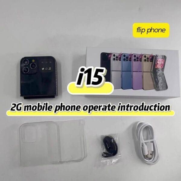 product-46a35a9e2af3719eb28c713ce683038772f82627.goods_.000001 The new 2G foldable mobile phone features dual SIM dual standby for calls and text messages, 8-language switching, flashlight function, TF card insertion, portability, and is suitable for travel, school, and as a backup phone