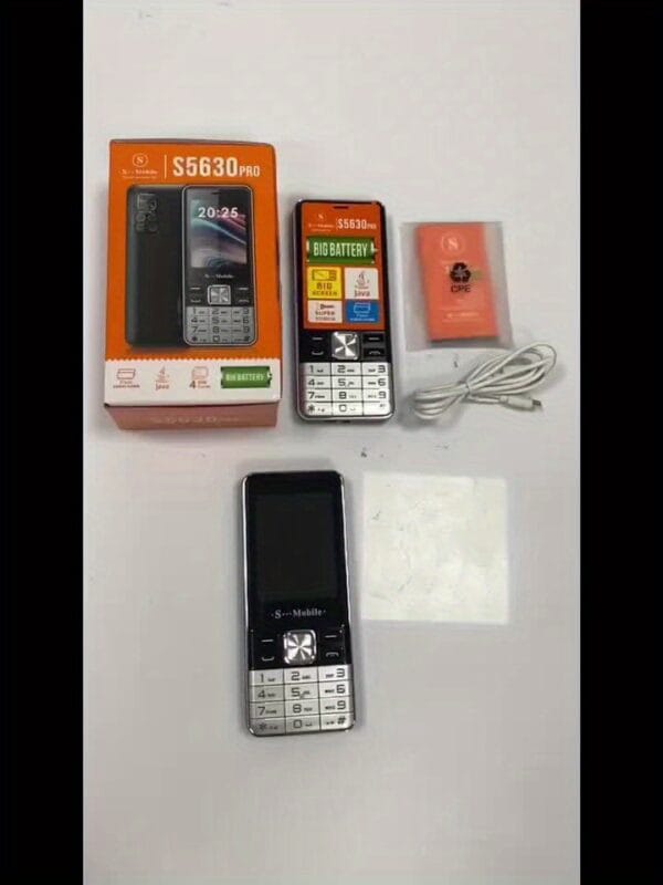 product-74b954dbb11c60648e823f455231c715bd1bf450.goods_.000001 Cutey S5630pro Senior Phone, 2.8 Inch 2G Classic Cell Phone with FM, MP3, MP4, GPRS Flashlight, 64Mb+64Mb, 3000mAh, 4 SIM, 80000 Pixels, Long Term Standby Button, Blac