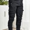 Men's Skinny Jeans - Stretch Work Pants with Slim Fit, All-Season Stretch Denim for Casual & Formal Outfits - Non-See-Through Streetwear Trousers, Versatile Clothing, Contemporary Fashion, Durable Fabric, Stylish Bottoms, Urban Style
