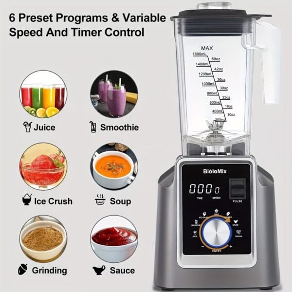 product-Fancyalgo-VirtualModelMatting-1ad7c724e10e841548884f7278da2e0d Fully Automatic Timed Blender for Making Smoothies, US