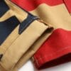 Men's American Flag Jeans - Patriotic Star & Stripe design, Non-Stretch denim Pants for Fourth of July, Independence Day Outfits - Machine Washable Casual Streetwear (Adult Men), Casual Attire, Bold Print, Quality Stitching, Mens Fashion
