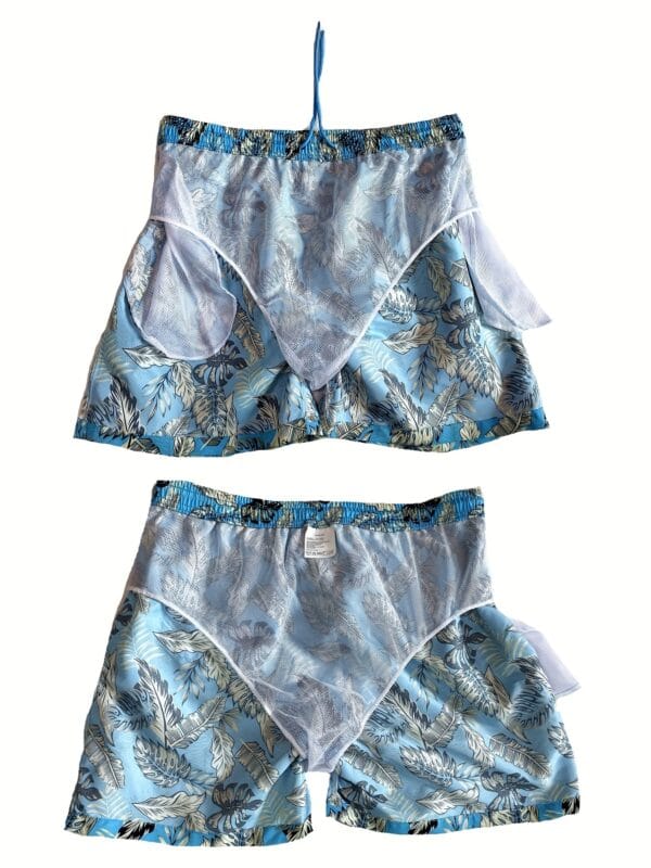 product-Fancyalgo-VirtualModelMatting-6f72cb3ac2f642f7e90ed12cd4376eeb Men'S Print Beach Shorts with Double Layers, Inner Mesh, And Pockets for Casual Wear And Swimming.