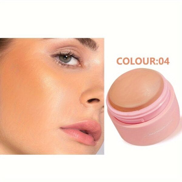 6-Shade Matte Blush Powder - Waterproof, Brightens All Skin Tones, Flawless Finish for a Radiant Look
