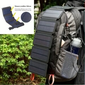 Charge Your Phone Anywhere With This Portable, USB Solar Panel!