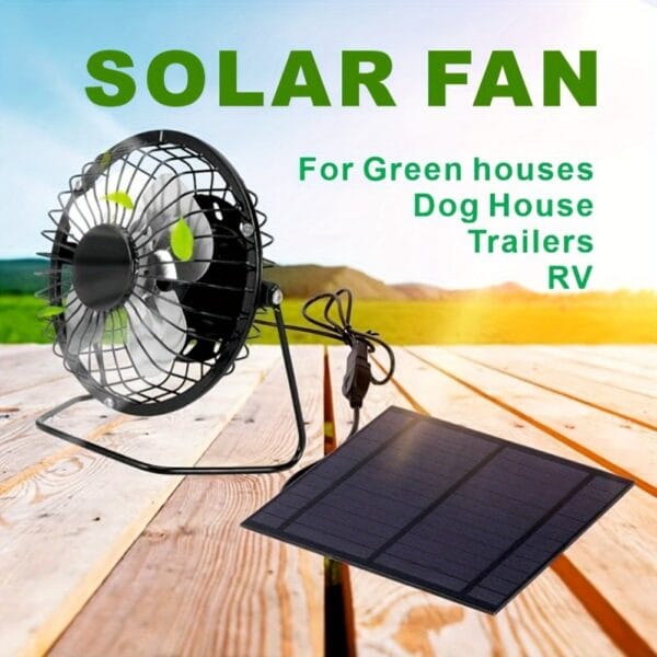 product-algo_check-auto-cf832d11b20e61289eacf3cc81cd10dc_1747643823632 5W Solar Panel with Portable Cooling Fan Photovoltaic Solar Panel Set for Greenhouse for Pet Ventilation