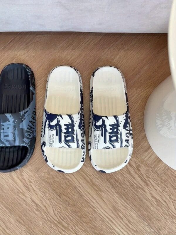 MAOLI Men'S Slip-On EVA Sandals | Casual Home & Outdoor Footwear | All-Season Comfort | Non-Slip Sole | Round Toe Design | Solid Color | Thick Sole for Indoor & Outdoor Use | Durable & Breathable | Ideal for Hiking and Daily Wear, Everyday Slippers | Casual Sandals | Breathable EVA Material, House Slipper