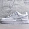 NIKE Air Force 1 Low-Top Casual Sneakers - Pure White, Breathable Mesh Lining, Durable Rubber Sole, Lace-Up Design for All-Season Comfort, Everyday Footwear | Classic Lowtops | Comfortable Fit