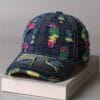 product-fancy-059aff17-0301-42d0-896d-35cc9e42d811 Retro Distressed Washed Denim Baseball Cap - Adjustable Snapback Korean Street Fashion Hat with Random Torn Holes, Breathable Summer Sun Hat for Men & Women
