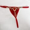 product-fancy-1005a23f-17a0-4a61-826a-c14bbf77a0ac 2025 New Red Heart Rhinestone Fringe Stretchy Panties Adjustable Bikini Body Chain for Women